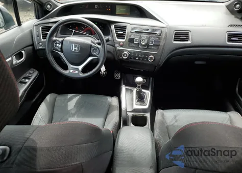 2013 Honda Civic Si из США, поврежденный, VIN 2HGFB6E56DH710471